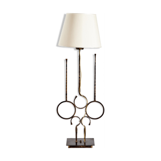 Italian wrought-iron floor lamp