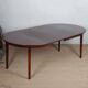 Round extendable table by Ole Hald for Gudme Møbelfabrik, 1960