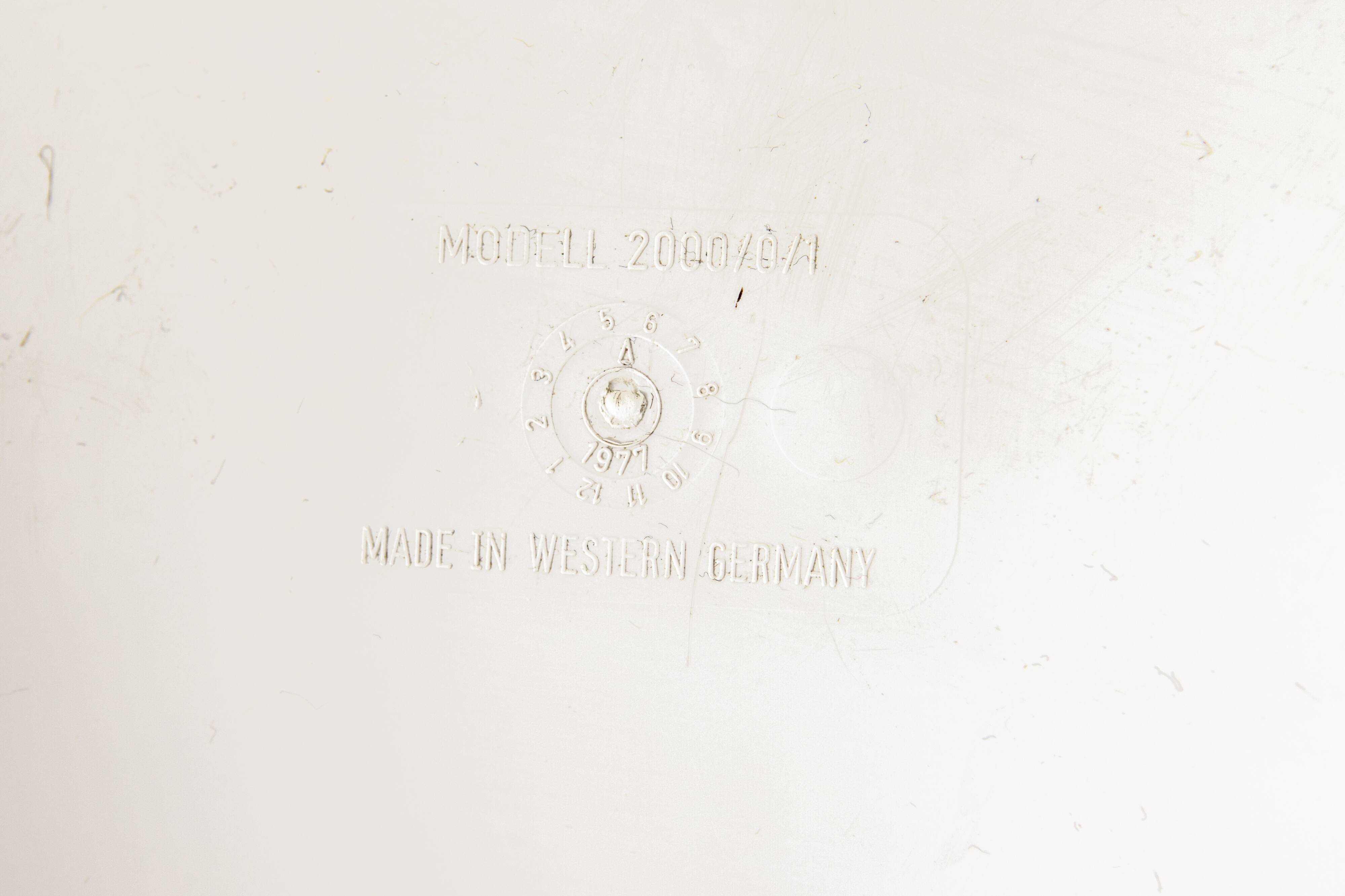 7 children's chairs cassalino by alexander begge, 1970s for manufacturer casala, germany