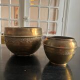 Caches-pots en laiton