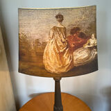 Wall tapestry pattern lampshade