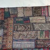 Ancien patchwork Kutch, Gujarat, Inde - 190x240cm