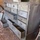 Furniture of trade old metal and wood industrial style