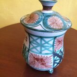 Robert Picault Vintage enamelled ceramic pot 1960