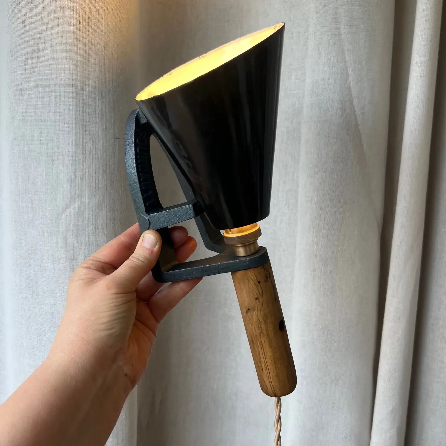 Baker's lamp "Fournanty Paris" restored 1940-1950