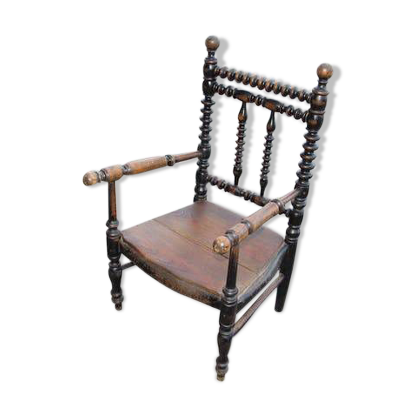 Napoleon III era children's chair