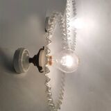 Opaline wall lights