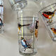 Verres à décor d’oiseaux