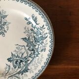 Lot 6 flat plates iron earth Thistle