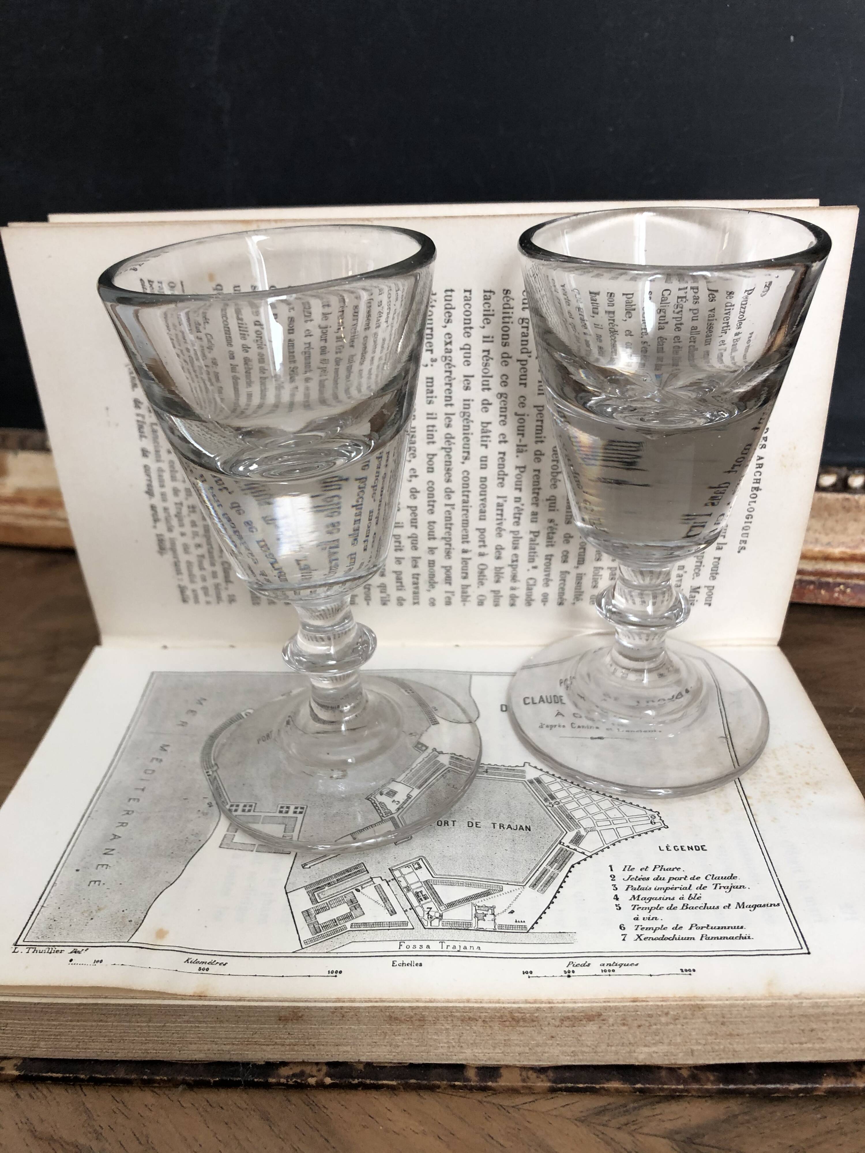 Liqueur glasses