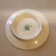 Low ceramic compote stamped Les Vignerons