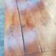 Table de ferme en merisier