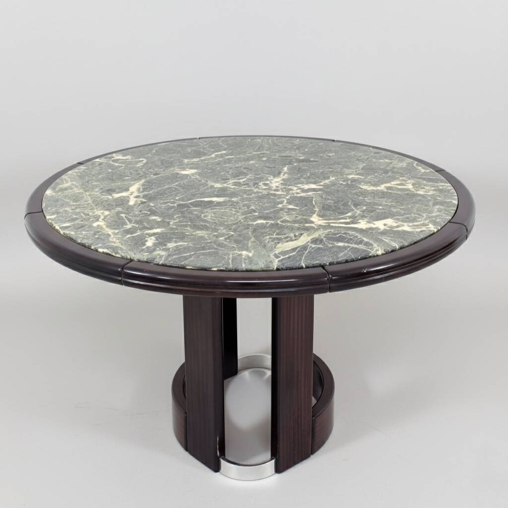 Art Deco marble dining table