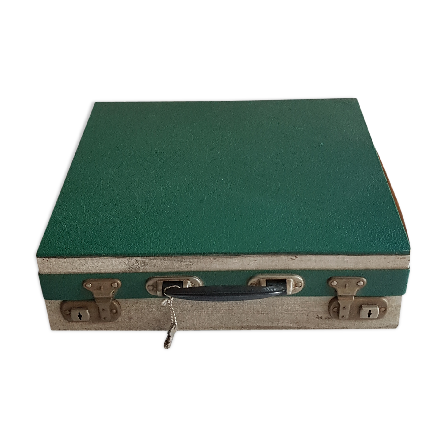 Mallette rangement vinyle vintage