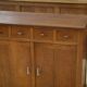 Buffet Art Déco moderniste en chêne massif 1940’s