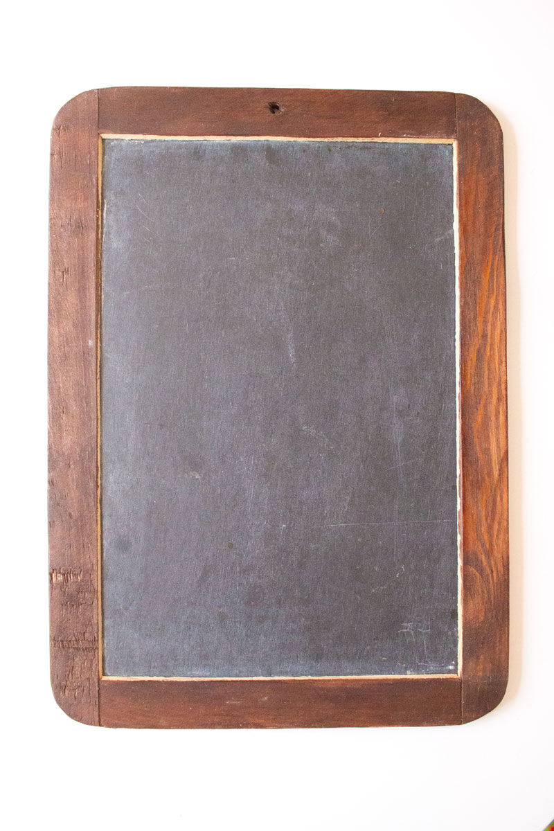 Old schoolboy slate