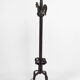 Floor lamp with wrought iron rooster by Jean Touret for the Ateliers Marolles, circa 1950