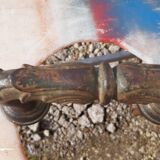 Cast iron door handle 1900