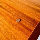 Large vintage chest of drawers with 4 drawers, Scandinavian style, circa 60's