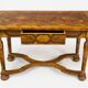 Baroque Table in Inlay & Walnut, Czech, 1770s