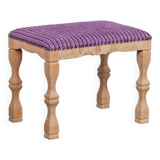 Tabouret danois du milieu du siècle en chêne style Henning Kjaernulf