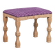 Tabouret danois du milieu du siècle en chêne style Henning Kjaernulf