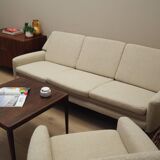Cream sofa, Danish design, 1970s, production: Denmark