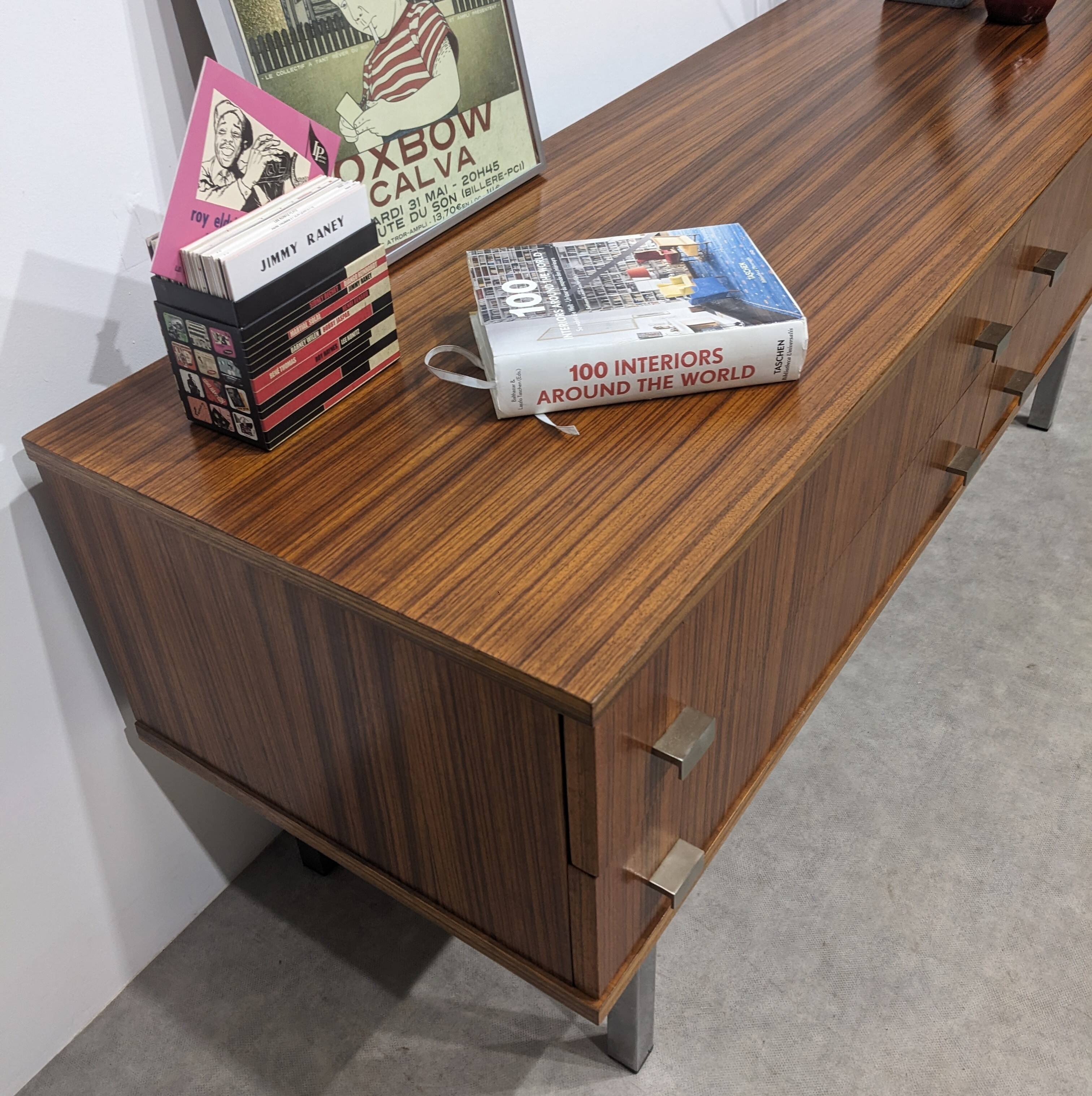 Mid-century lowboard