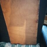 Coffee table structure iron ceramic black and white 1950/60