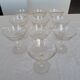 10 coupes anciennes à champagne en cristal