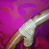 Bamboo and caning bench