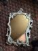 Vintage Baroque / Rococo Style Wall Mirror – Shabby Chic Ornate Frame