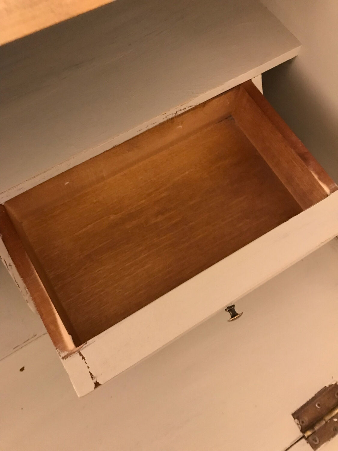Pickled oak desk