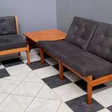 Yngve Ekström modular seat group, by Swedese 1960s