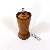 Vintage wooden pepper mill marlux brand made in France