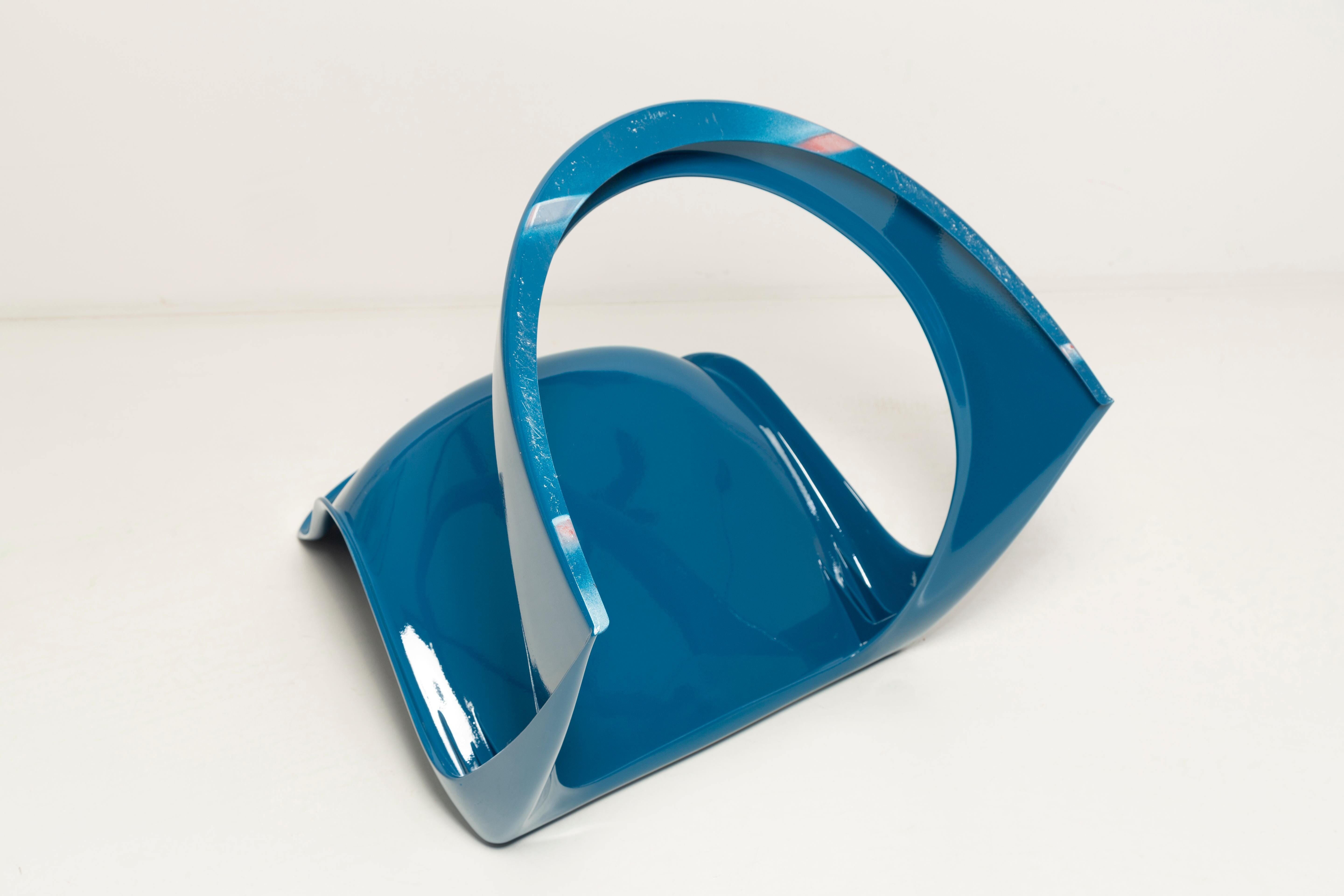 Mid-century blue sea Cado chair, Steen Østergaard, Europe, 1960s