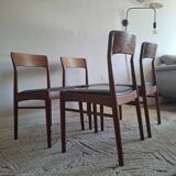 Danish dining chairs by Kai Kristiansen K.S.