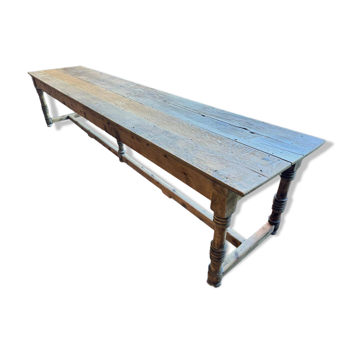 Grande table de couvent en chêne