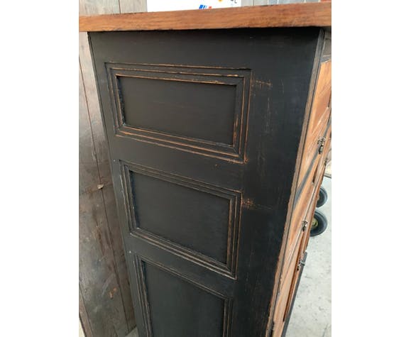 Old oak notary furniture