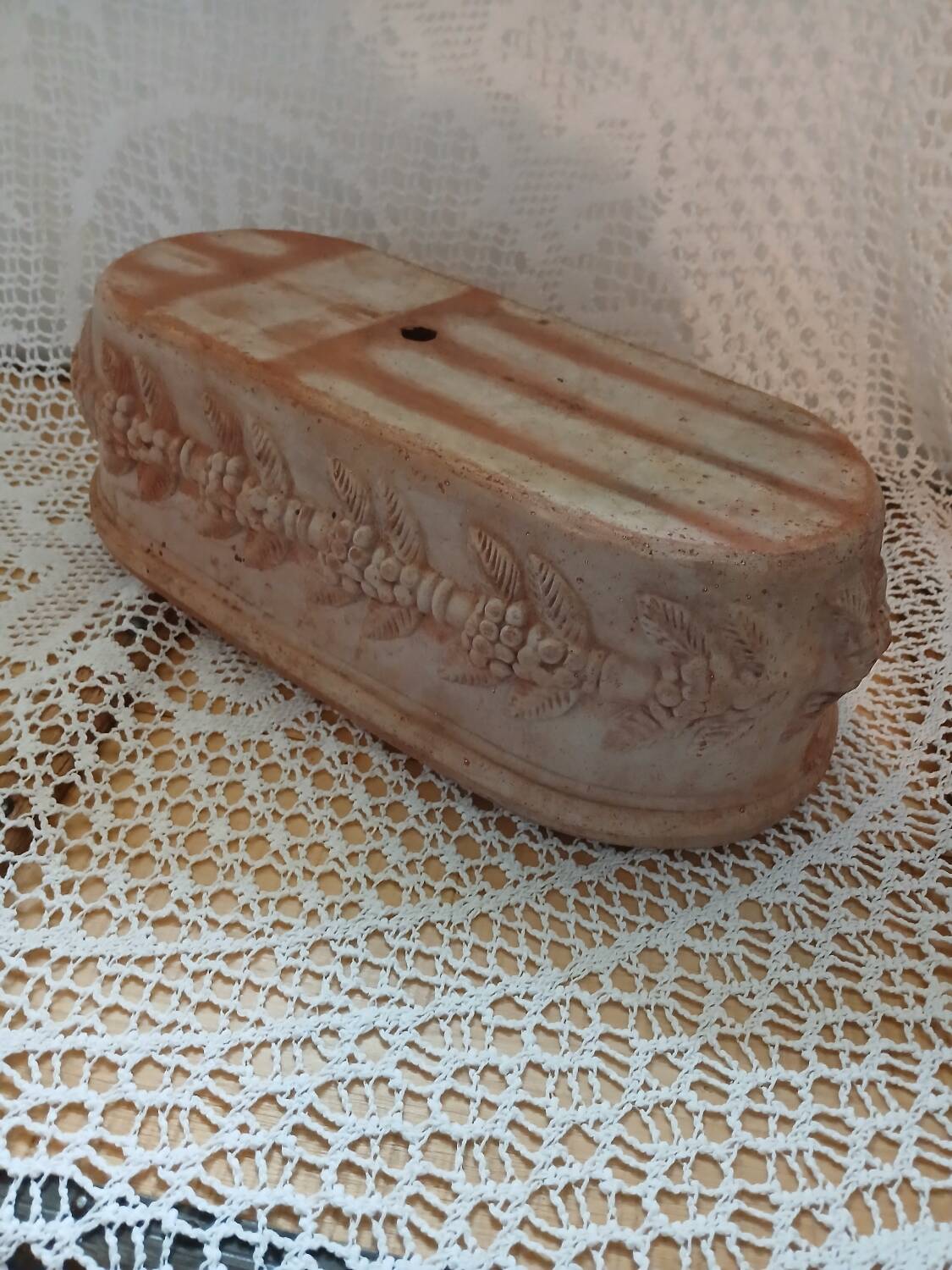 Tuscan terracotta planter