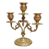 Brass candlestick / candelabra