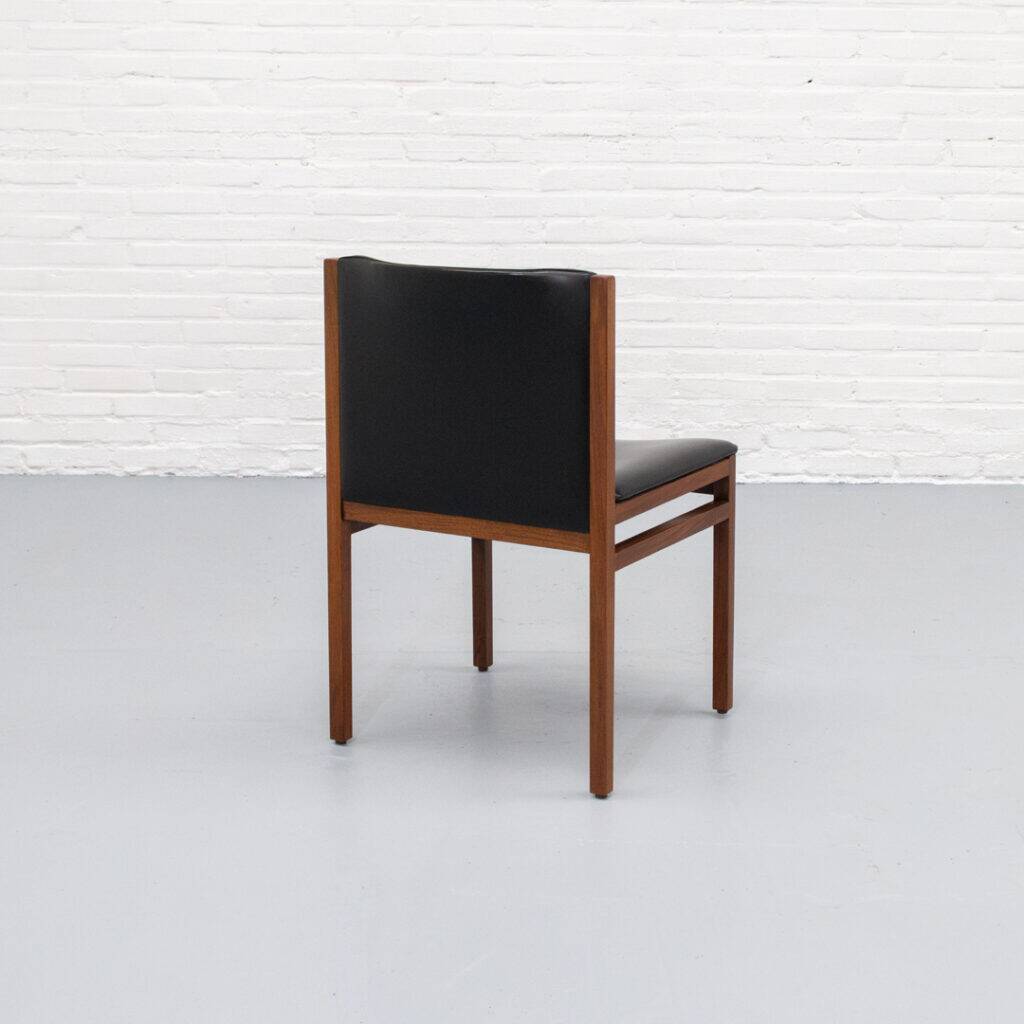 Italian Dining chair set by Tito Agnoli