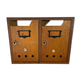 Bloc de 2 boites à lettres des années 70/80