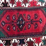 Carpet vintage Turkish Anatolian Konya done hand 120 X 145 CM