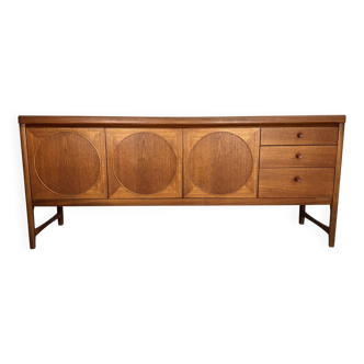Vintage sideboard  Nathan  " Circle" 1960's