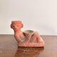 Ancient Chac Mool Sculpture Pre-Columbian Maya Toltec Terracotta Pottery