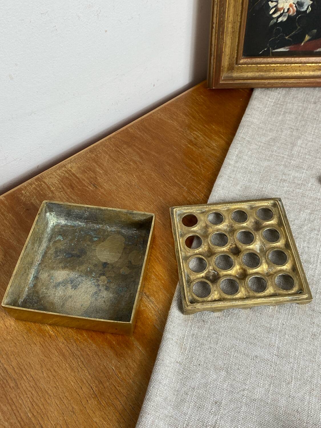 Ultima Beck & Jung Vintage Bronze Ashtray