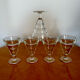 Verres à pieds à bistrot Duralex vintage
