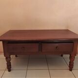 Solid cherry coffee table