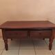 Solid cherry coffee table